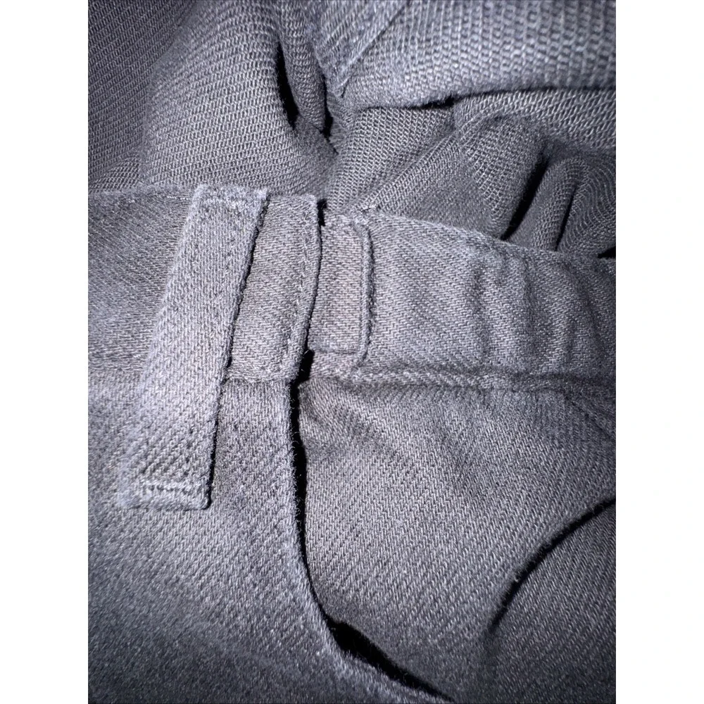 LL Bean Men's Jeans Comfort Waist Black Size 46X23 Hemmed Stretch Short Inseam